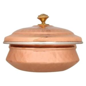 Copper Dish Serving Bowl