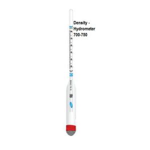 Density Petroleum Hydrometer 700-750 (Petrol) and 800-850 (Diesel)