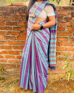 Casual Wear Mercerized Cotton Saree
