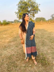 Multicolor Mercerized Cotton Dupatta