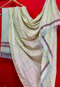 Pastel Mercerised Cotton Suit Set