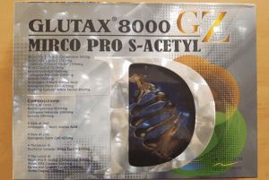 Glutax 8000gz Micro Pro S Acetyl Skin Whitening Injection