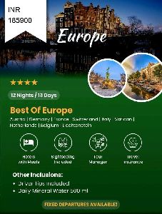 Best of Europe International Tour Packages