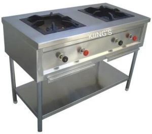 Two Burner Commercial Gas Stove