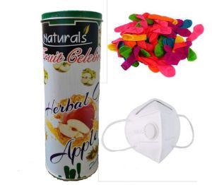 pahal holi water balloon n95 mask fruit colour set