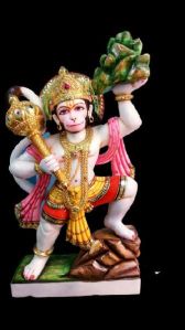 Marble Veer Hanuman Ji Statue