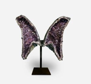 Amethyst Butterfly Wings Geode