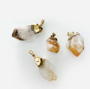 Citrine Raw Pendant