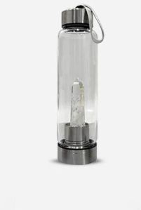 Clear Quartz Water Bottle