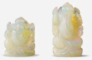 Opalite Ganesha Idol