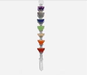 Seven Chakra Pyramid Healing Wand