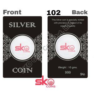 Silver Coin Card