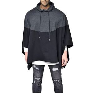 Mens Hooded Poncho