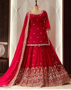 Embroidered Lehenga