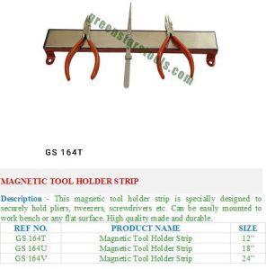 Magnetic Tool Holder Strip