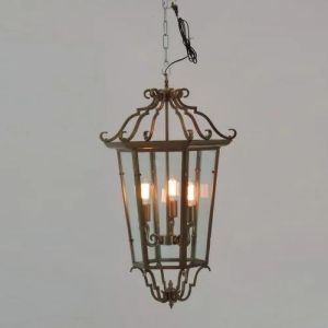 iron hanging lanterns