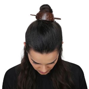 Coconut Shell Hair Clip