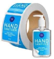 Hand Sanitizer Labels