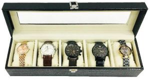 la trove 5 slot watch display box case