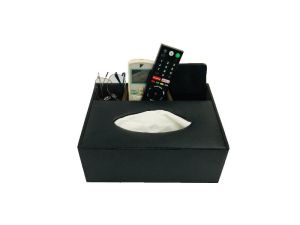 Multi purpose RECTANGULAR Leatherette Tissue Box