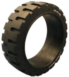 10 X 5 X 6 1/4 Press On Band Forklift Tire