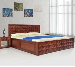 Wooden Double Bed