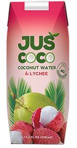 Lychee juice with coconut water