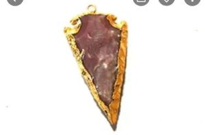 Agate Arrow Pendant