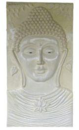 Buddha Face Mural