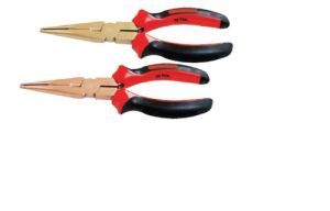 US TOOL UST-P20N. Non Sparking Long Nose Pliers-