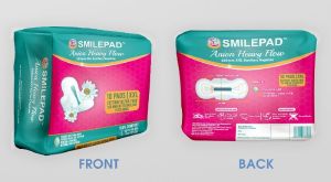 Smilepad Anion Air 320mm Ultra Thin Trifold Sanitary Napkin
