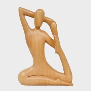 Wooden Yogasan Figure