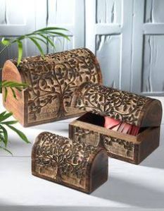 Art Tree Wooden Box