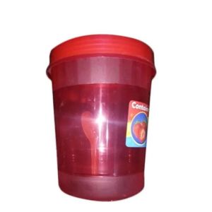 transparent plastic containers