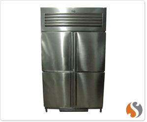 Four Door Vertical Refrigerator Freezer