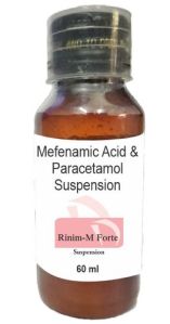 Mefenamic Acid and Paracetamol Suspension