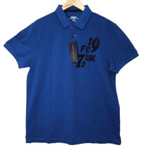Mens Fcuk Polo Neck T-shirt (Cotton Blue)