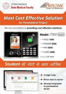 Realtime Biometric Attendance Machine