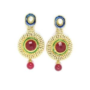 Polki Earrings