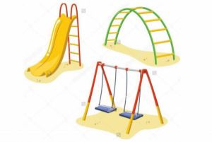 PLAYGROUND EQUIPMENT SET