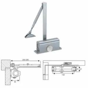 Aluminum Hydraulic Door Closer