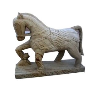 Stone Horse Statue