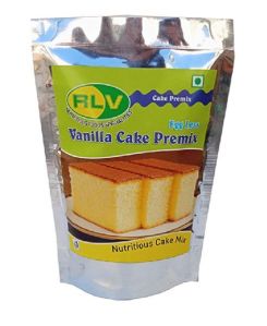 500G RLV Healthy Tasty Eggless Vanilla Cake Premix