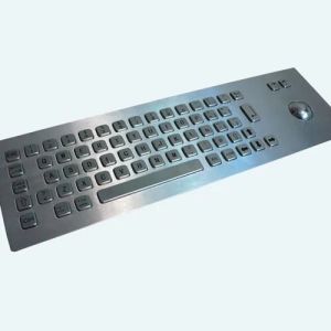 Kiosks Metallic Keyboard