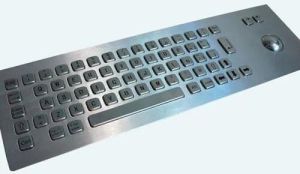 Kiosks Metallic Keyboard