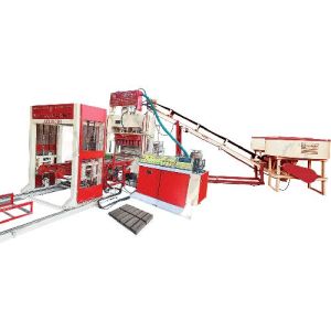 Powertech-12KVT Fully Automatic Fly-Ash Bricks Making Machine With Auto Stacker +91 999819555