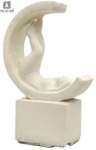 Moon Lady Marble Sculpture