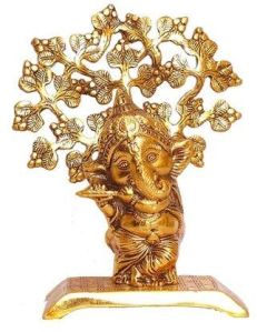 Metal Lord Ganesh Statue