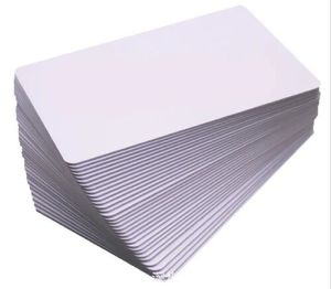 PVC Blank White Card