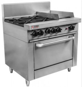 Four Burner Range with Oven